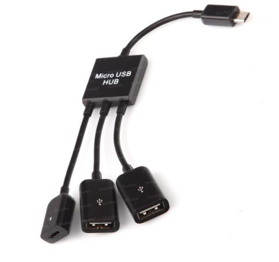 Picture of Dark 2x OTG Micro USB Çoklayıcı Hub