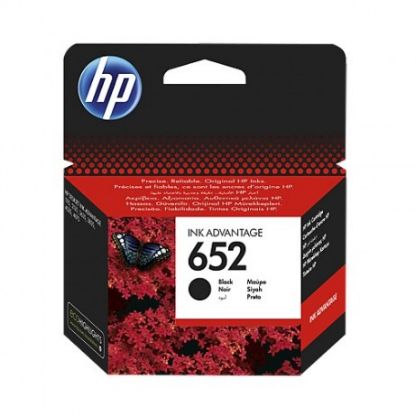 HP F6V25A No 652 Siyah Kartuş resmi