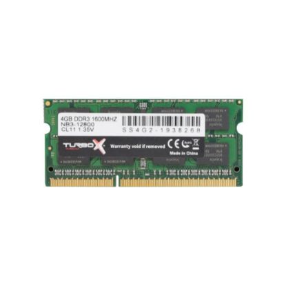 Picture of TURBOX 4 GB DDR3 1600Mhz SODIMM NTB RAM