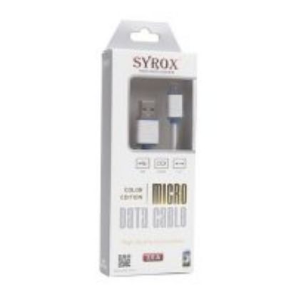 SYROX SYX-C10 2.A Micro USB Kablo (Renkli) resmi