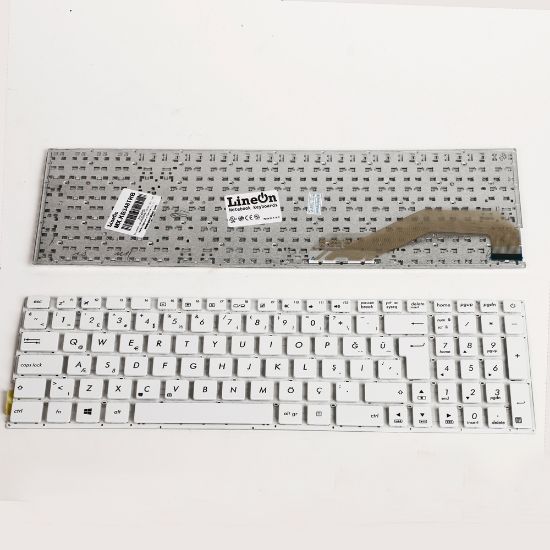 Picture of Asus X540L Notebook Klavye - Tuş Takımı / Beyaz - 
