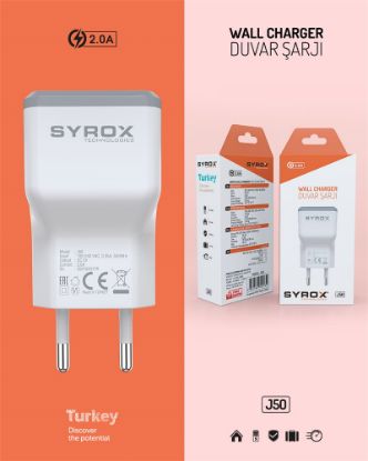 SYROX J50 2,0A Şarj Başlık (Eco Kutu) resmi