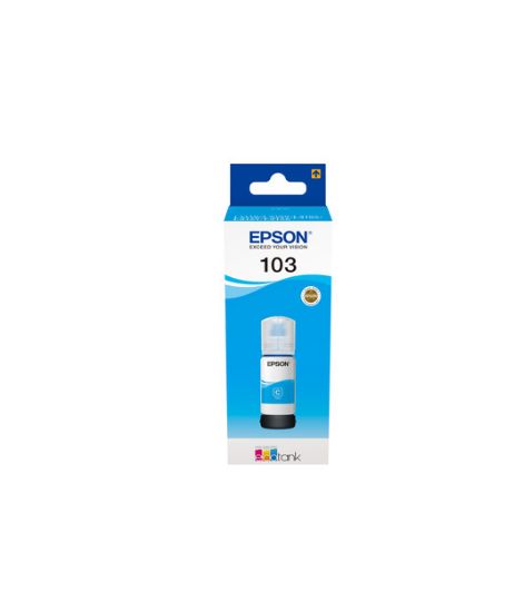 EPSON 103 EcoTank Cyan bottle (65ml) resmi
