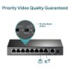 TP-LINK TL-SF1009P 9PORT 10/100 SWITCH+8 POE 1xUPL resmi