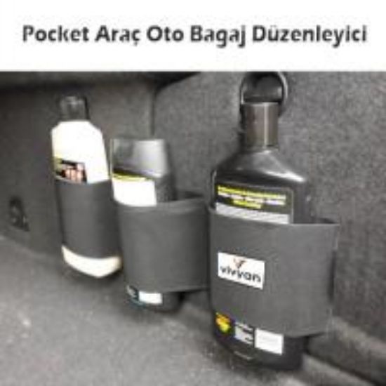 Picture of VİVYAN Pocket Araç Oto 3 Bölmeli Bagaj Düzenleyici