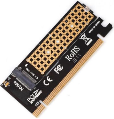 M.2 NVMe SSD NGFF To PCIE 3.0 X16 Adaptör resmi