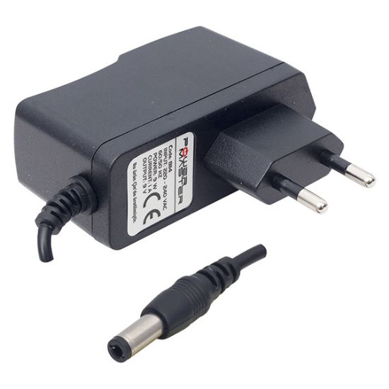 OEM 9 VOLT-1 AMPER PRİZ ADAPTÖR 5.5*2.5 UÇ resmi