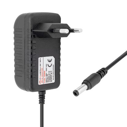 PM 12 VOLT-1 AMPER 5.5*2.5 UÇLU MATKAP ŞARJ ADAPTÖ resmi