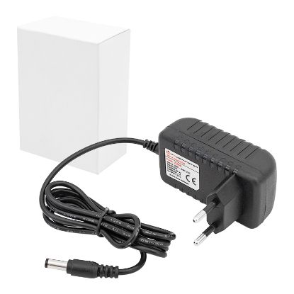 PM 12 VOLT-1 AMPER 5.5*2.5 UÇLU MATKAP ŞARJ ADAPTÖ resmi