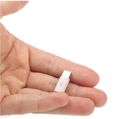 Dark USB3.1 TypeC Erkek - Micro USB2.0 Dişi Dönüşt resmi