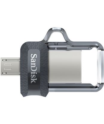 SANDISK 64G Ult Dual Drive m3 Grey Silver resmi