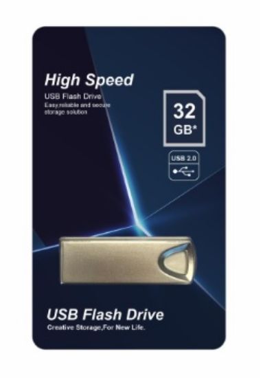 Elba 32GB Metal 2.0 USB Flash Bellek resmi
