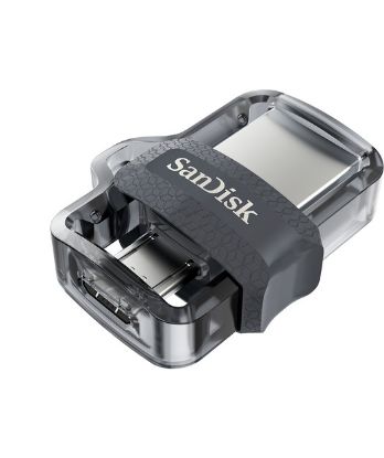 SANDISK 64G Ult Dual Drive m3 Grey Silver resmi