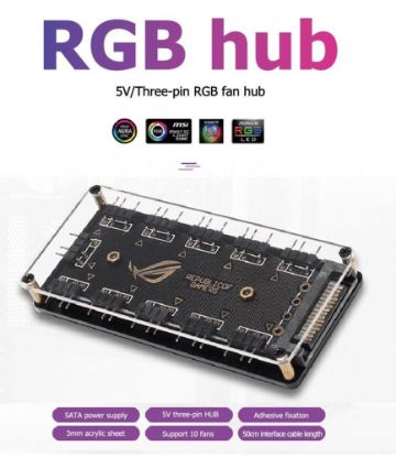 Alfais Argb Rgb Led 3 Pin 11 Port 5V RGB KONTROLLÖ resmi