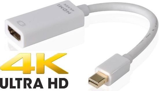 4K Destekli MİNİ DİSPLAYPORT TO HDMI KABLOSU resmi