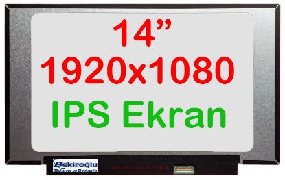 OEM 14.0" LED1920 X1080 30PİN SLİM VİDASIZ IPS 315 resmi