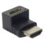 OEM 90° HDMI Dirsek Adaptörü L Çevirici UZATMA DÖN resmi