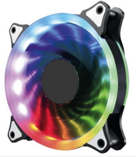 CONCORD 12CM KASA FANI IŞIKLI RAINBOW resmi