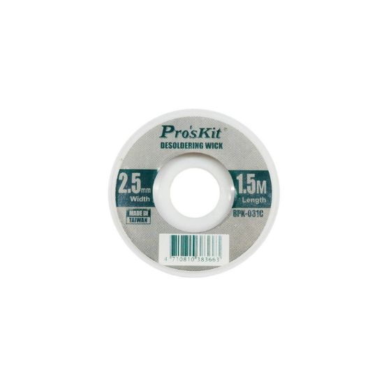 LEHİM TOPLAMA TELİ 2.5MM 1.5MT PROSKİT 8PK-031C resmi