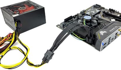 Alfais EPS 12V CPU Dişi To ATX 8+4 Pin Power Suppl resmi