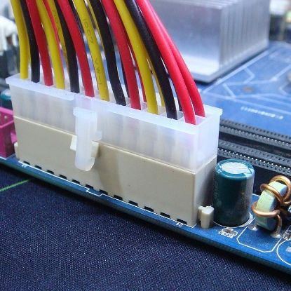 Kasaiçi Psu ATX 24 Pin Power Uzatma Kablo resmi