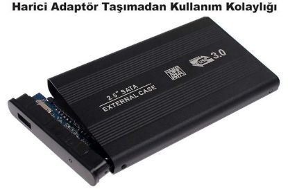 OEM 2,5 SATA HARDİSK KUTUSU USB 3.0 ALİMİNYUM resmi