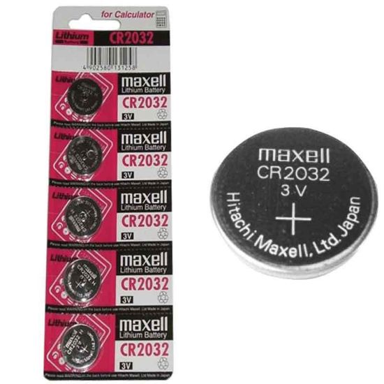 MAXELL CR2032 3 VOLT LİTYUM PARA PİL (5'Lİ PAKET) resmi