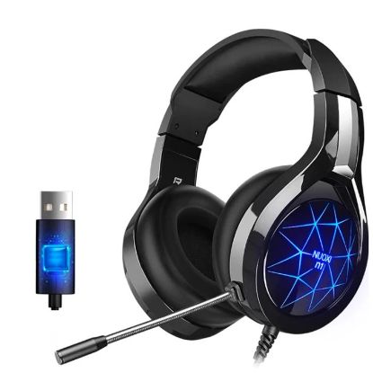 ALLY MC N1 LED Işıklı Mikrofonlu USB Kulaküstü Gam resmi