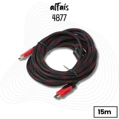 Alfais 4877 HDMİ Kablosu 15 Metre resmi