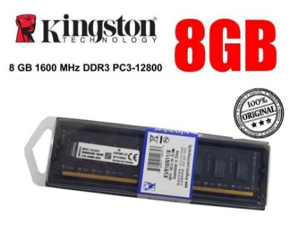 KINGSTON 8GB DDR3 1600MHZ KVR16N11/8 resmi