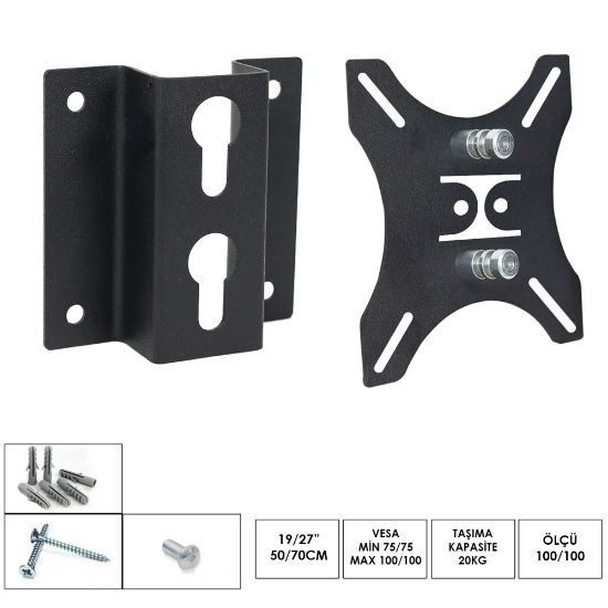 Ufix 19-27'' 50-70cm Sabit Lcd Askı Aparatı resmi