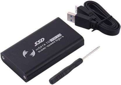 Alfais Mini Pci-e mSATA To Usb 3.0 Ssd Harddisk Ku resmi