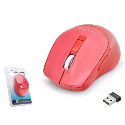 Hadron Wireless Mouse 600/1600Dpi Kırmızı resmi