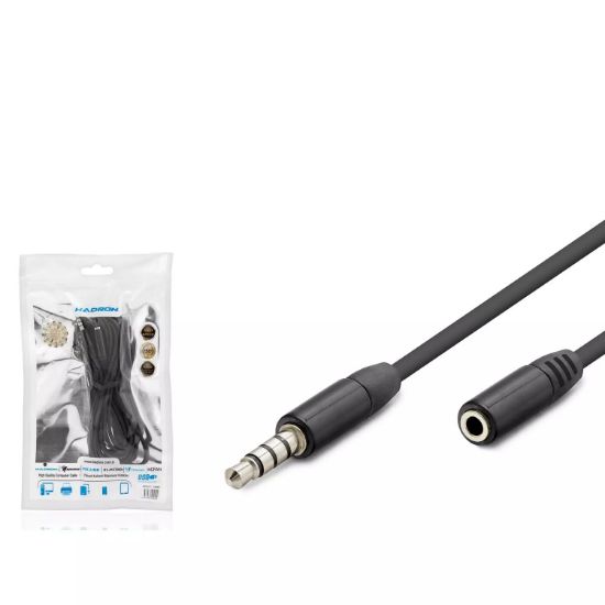 Hadron 3.5Mm To 3.5Mm F Kablo 3Line 3M Siyah resmi