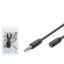 Hadron 3.5Mm To 3.5Mm F Kablo 3Line 1.2M Siyah resmi