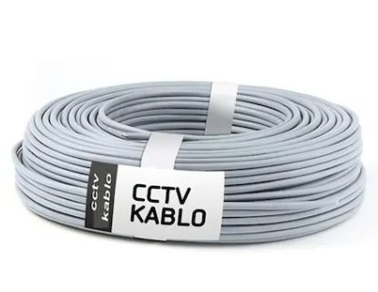 OEM 2+1 2x0,22 mm 100M CCTV KABLO resmi