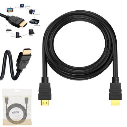Poke Hdmi Kablo 1.4v 4K Gold 3mt resmi