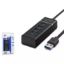 Hadron Usb3.0 Hub 3*Usb + Usb3.0 4in1 30Cm Siyah resmi