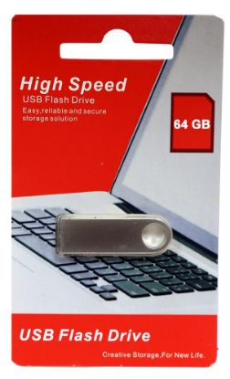 Oem 64GB Metal 2.0 USB Flash Bellek resmi