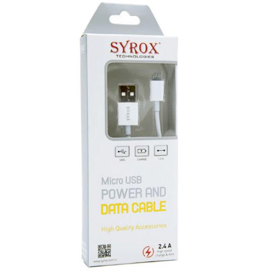 SYROX SYX-C14 S6/S7 2.0 MaH Micro USb Kablo resmi