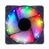12Cm Kasa Fanı 3D 15 Led Rgb Soğutucu Fan Renkli resmi