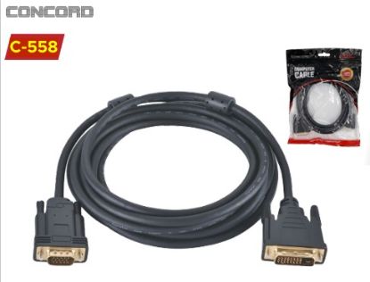 CONCORD DVI to VGA Kablo resmi