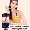 Ally K8 Lightning iPhone Kablosuz Mini Yaka Mikrof resmi