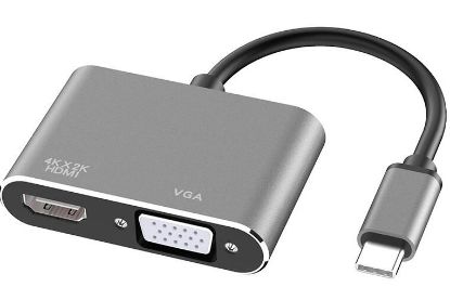 OEM USB Type C To Hdmi VGA 3.1 4K Çevirici resmi