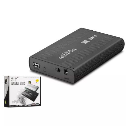 Hadron Hdd Kutu Usb2.0 Metal Sata 3.5" Siyah resmi