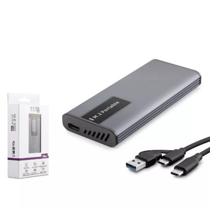 Hadron Ssd Kutu Type-C3.1 + Usb3.0 Ngff M2 Alimüny resmi