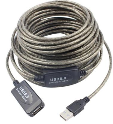 OEM USB 2.0 EXTENSİON KABLO 15mt UZATMA resmi