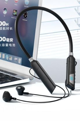 TORİMA Siyah Kablosuz Bluetooth Boyunluk Kulaklık resmi