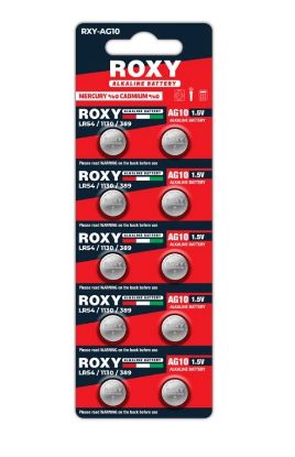 ROXY RXY-AG10 1.5 VOLT LR54/1130/189/389 (10'LU PA resmi