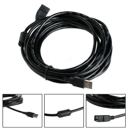 Alfais Usb Uzatma Kablosu 5 Metre Uzatıcı Dişi Erk resmi